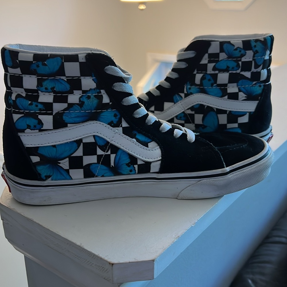 Sk8-Hi Butterfly Checkerboard